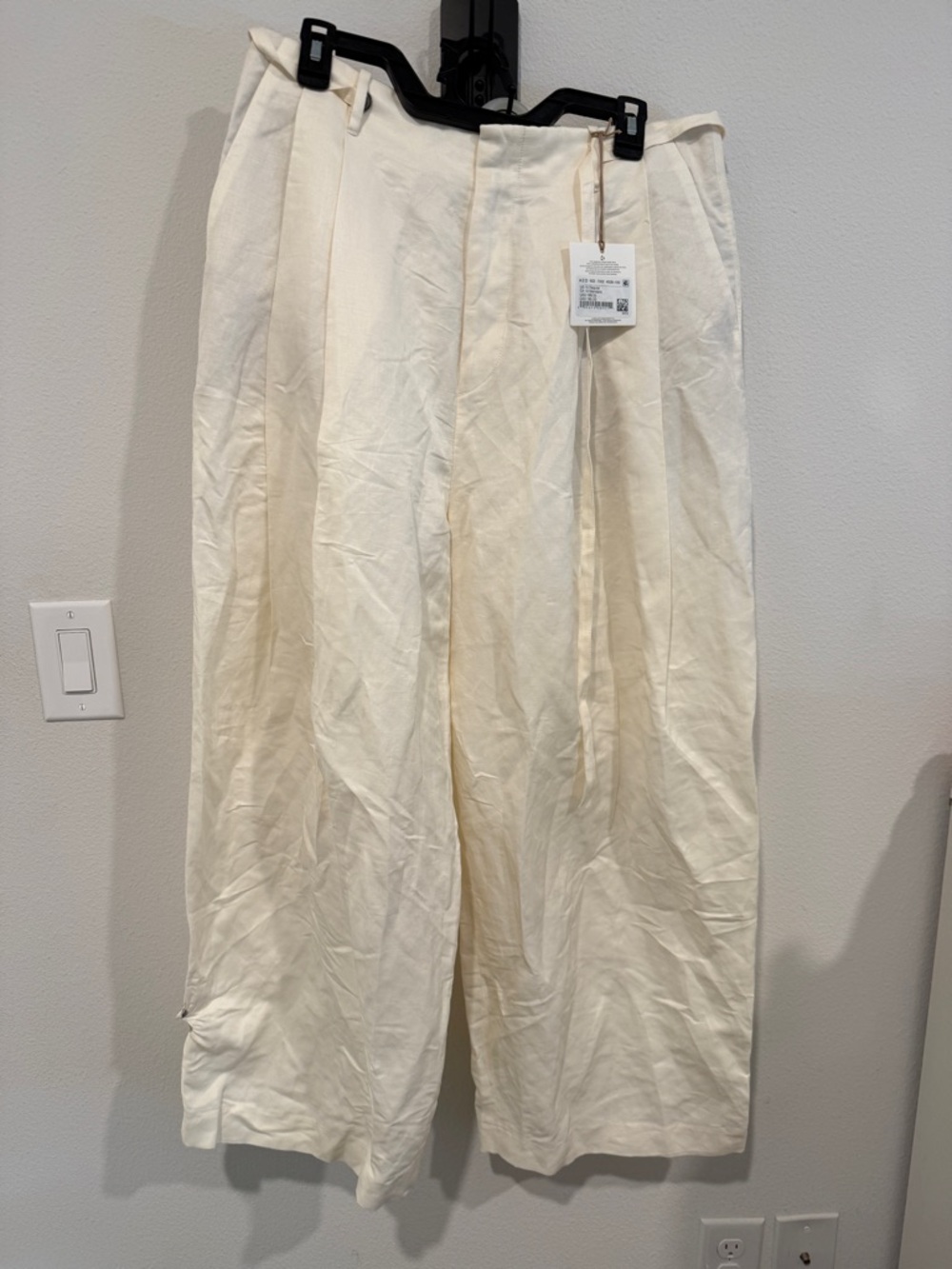 AE77 chino wide leg pants